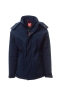 Preview: Wattierte Softshelljacke NORDET in marineblau