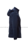 Preview: Wattierte Softshelljacke NORDET in marineblau