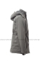 Preview: Wattierte Softshelljacke NORDET in rauchgrau