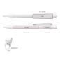 Preview: Delta Basic mit Metallspitze - weiss