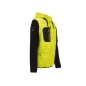 Preview: Sweatshirt jacket with hood model RAINBOW in yellow fluo