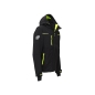 Preview: Softshell jacket model SPACE - Black Carbon