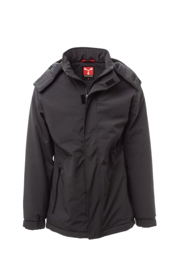 Wattierte Softshelljacke NORDET in anthrazit