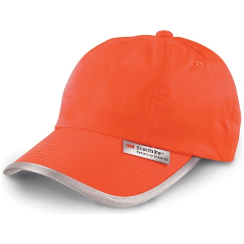 Reflective Cap Fluorescent in orange