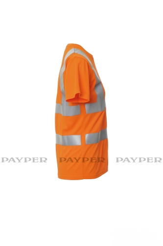 Damen Warnschutz T-Shirt AVENUE LADY neonorange