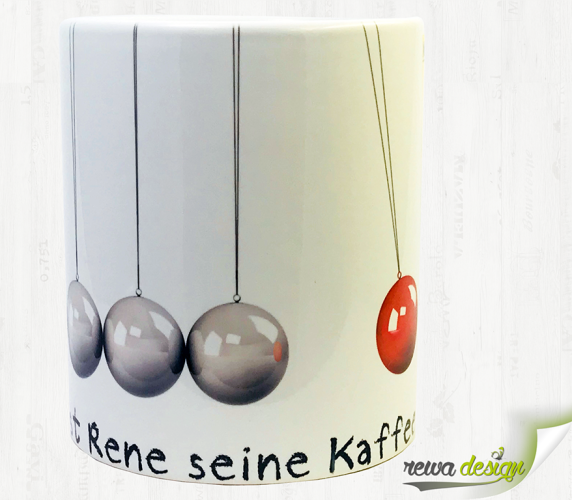 Coffee cup - memo: coffee and chilling - incl. desired name