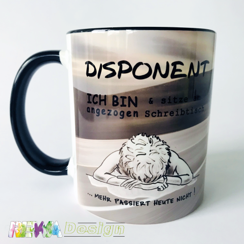 Truck driver dispatcher coffee cup including desired name