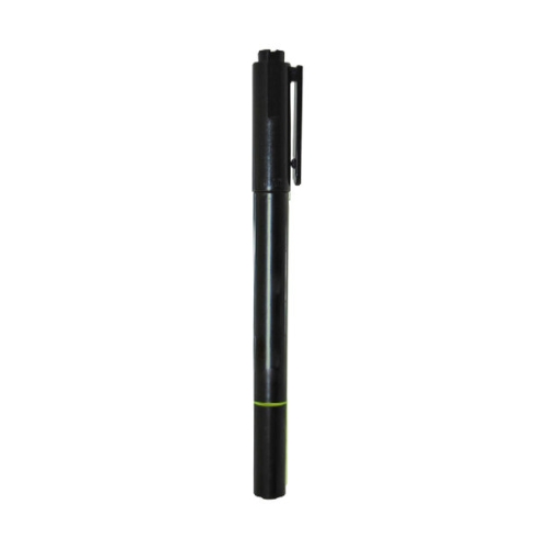 Double pen - fineliner / neon yellow highlighter black