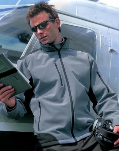 Ripstop softshell work jacket