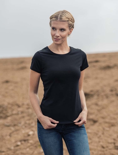 Damen Luxury Roundneck Tees