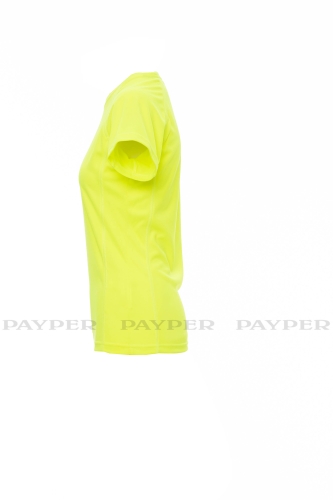 Damen T-Shirt RUNNER Lady gelb