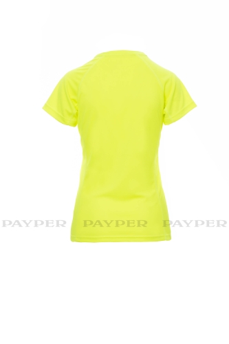 Damen T-Shirt RUNNER Lady gelb