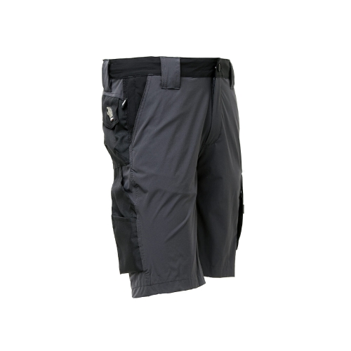 Short work trousers model Mercury Asphalt Gray