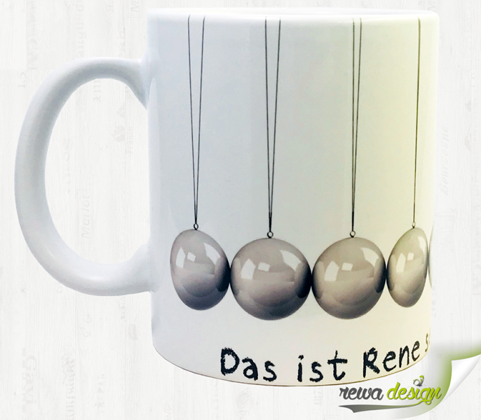 Coffee cup - memo: coffee and chilling - incl. desired name