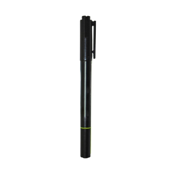 Double pen - fineliner / neon yellow highlighter black
