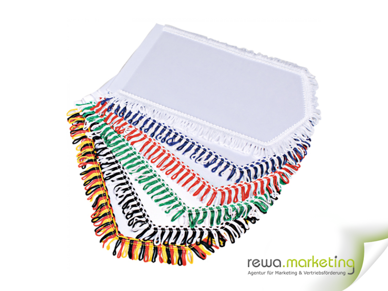 5-Eck Wimpel 20 x 30 cm - diverse Farben inklusive individuellem Aufdruck