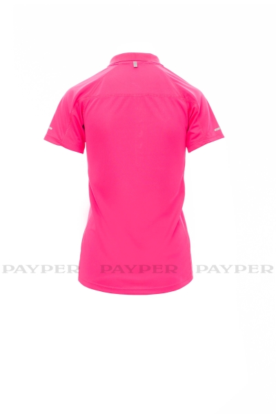 Damen Poloshirt TRAINING LADY fuchsien