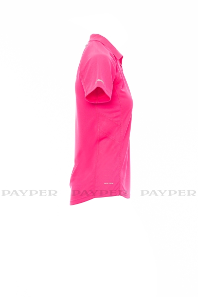Damen Poloshirt TRAINING LADY fuchsien