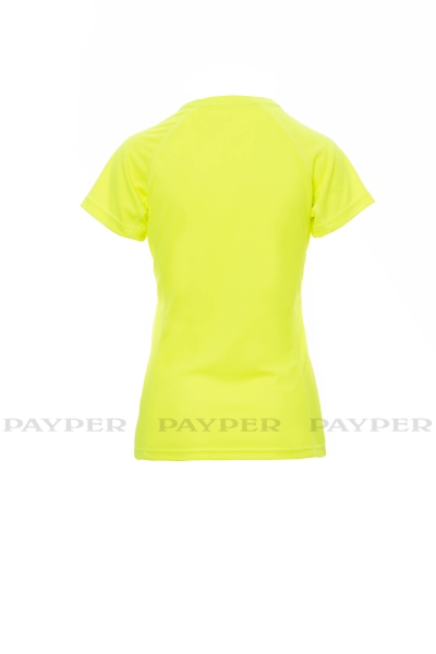 Damen T-Shirt RUNNER Lady gelb