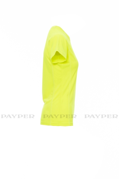 Damen T-Shirt RUNNER Lady gelb