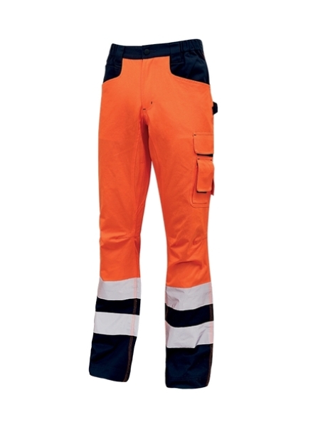 Arbeitshose Modell Licht- Orange Fluo