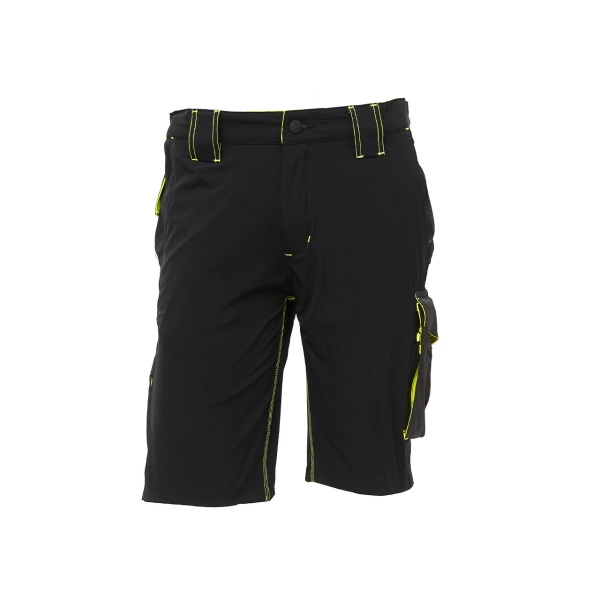 UPower Kurze Arbeitshose- Modell Mercury Black Carbon