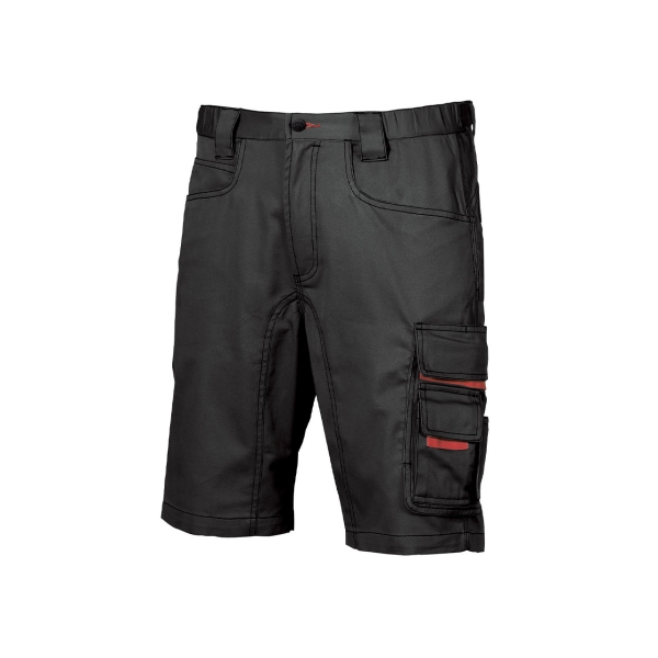 Kurze Arbeitshose Modell PARTY BLACK CARBON