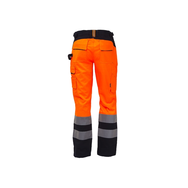Work trousers model BEACON Orange Fluo