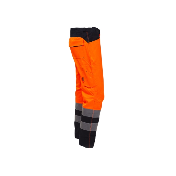 Work trousers model BEACON Orange Fluo