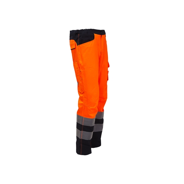 Work trousers model BEACON Orange Fluo