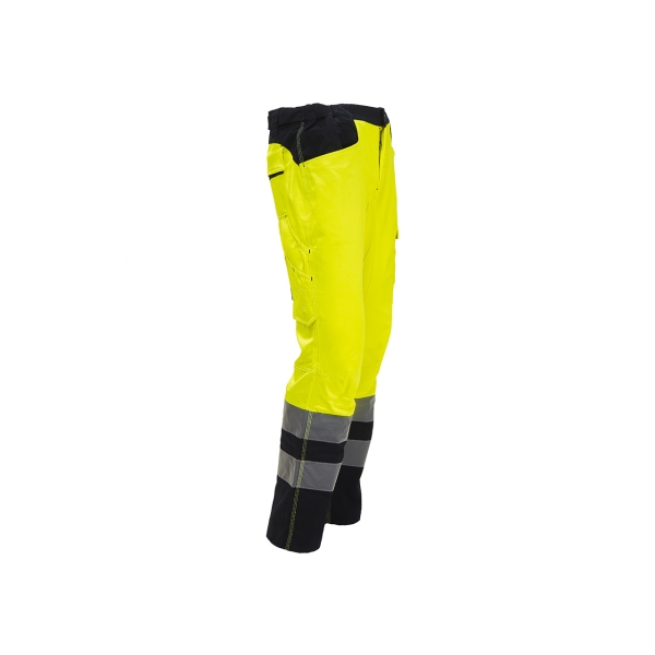 Work trousers model light yellow fluo