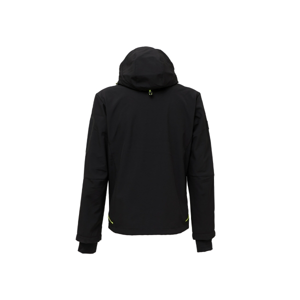 Softshell jacket model SPACE - Black Carbon