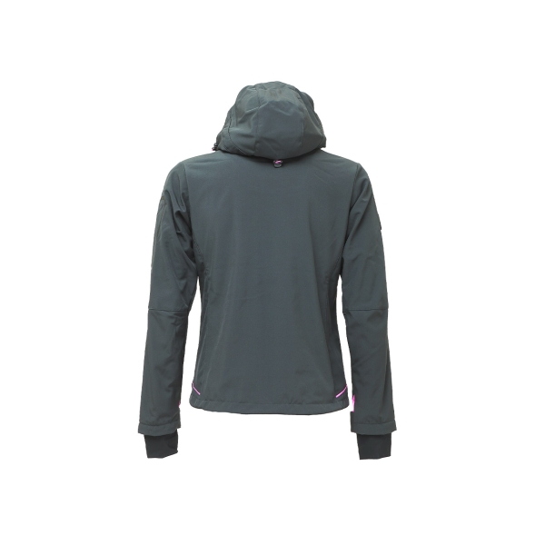 Softshell jacket SPACE LADY Gray Fuchsia