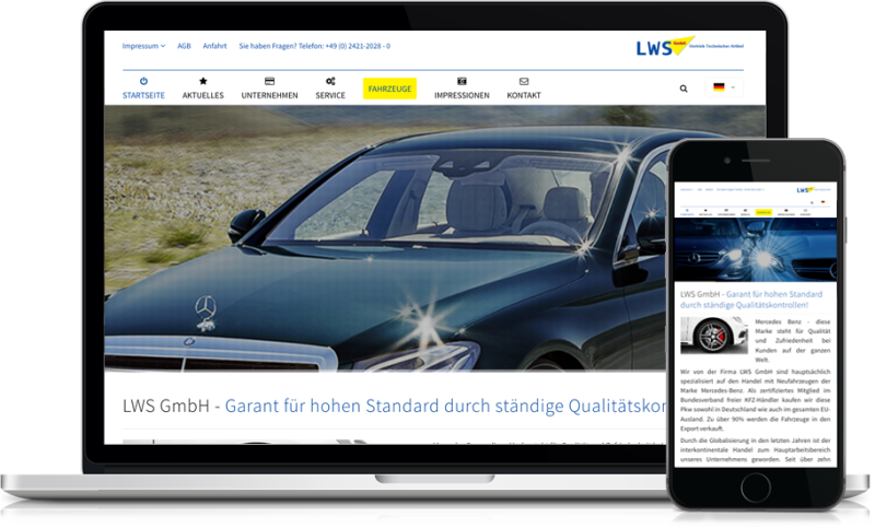 Homepage Erstellung
