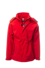 Wattierte Softshelljacke NORDET in rot